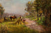 Zbiór siana - P. de Bruin — widok dzieła