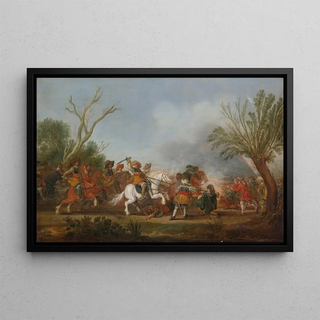 Palamedes Palamedesz - A military engagement.webp