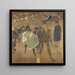 Panele do chaty Goulue na Targu Foire du Trône w Paryżu - Henri de Toulouse-Lautrec — oprawiony obraz na ścianie