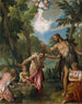 Chrztu Chrystusa - Paolo Véronèse — widok dzieła