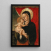 La Vierge à l'Enfant - Paolo di Stefano Badaloni — oprawiony obraz na ścianie