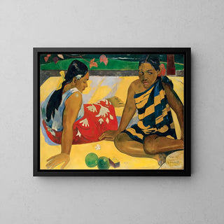 Dwie kobiety tahitańskie - Paul Gauguin
