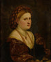 Portret kobiety - Paris Bordone — widok dzieła