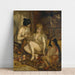 Reprodukcja obrazu Paryżanki w stroju algierskim lub w haremie - Pierre-Auguste Renoir
