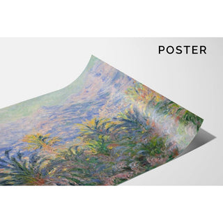 Parlmiers à Bordighera - Claude Monet | Reproduction Tableau Décoration murale affiche copie