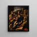 Matka Boska z Dzieciątkiem, Święty Jan Chrzciciel, Magdalena i Zachariasz, Matka Boska z Saint Zacharie - Parmigianino — oprawiony obraz na ścianie