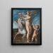 Saturn i Philyra - Parmigianino — oprawiony obraz na ścianie