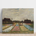 Reprodukcja obrazu Parterres de fleurs en Hollande - Vincent van Gogh