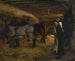 Stajnia - Pascal-Adolphe-Jean Dagnan-Bouveret — widok dzieła
