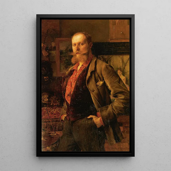 PascalAdolpheJean DagnanBouveret - Portrait of Gustave Courtois.webp