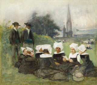 PascalAdolpheJean DagnanBouveret - Study for Breton Women at a Pardon.webp
