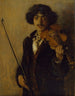 Muzyk - Pascal-Adolphe-Jean Dagnan-Bouveret — widok dzieła