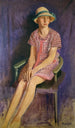 Portret Biddy Campbell, córki 2. lorda Glenavy - Patrick Joseph Tuohy — widok dzieła