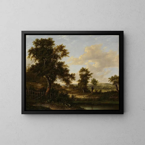Przed Penshurst, Kent - Patrick Nasmyth — oprawiony obraz na ścianie
