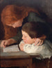 La lecture - Paul-Albert Bartholomé — widok dzieła