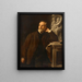 Portret rzeźbiarza Eugène Guillaume - Paul-Jacques-Aimé Baudry — oprawiony obraz na ścianie