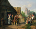 La Procession de mariage - Paul August Plum — widok dzieła