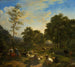 Scena pastoralna - Paul Balthasar Ommeganck — widok dzieła