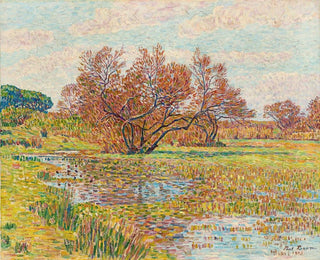 Krajobraz w Arles - Paul Baum — widok dzieła