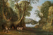 Fauny w leśnym krajobrazie - Paul Bril — widok dzieła