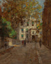 Le Village de New York - Paul Cornoyer — widok dzieła