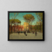Washington Square, Nowy Jork - Paul Cornoyer — oprawiony obraz na ścianie