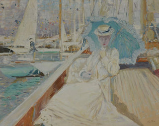 En bateau - Paul César Helleu — widok dzieła
