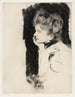 Tête de femme - Paul César Helleu — widok dzieła