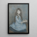Mademoiselle Granier - Paul César Helleu — oprawiony obraz na ścianie