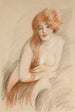 kobiety z długimi włosami - Paul César Helleu — widok dzieła