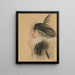 Portret Belle da Costa Greene - Paul César Helleu — oprawiony obraz na ścianie