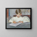Le cours de dessin - Paul César Helleu — oprawiony obraz na ścianie
