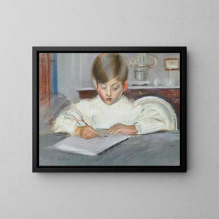 Paul Csar Helleu - The drawing lesson.webp