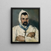 Antoine Dominique Sauveur Aubert urodzony w 1817 roku, wujek artysty jako mnich - Paul Cézanne — oprawiony obraz na ścianie