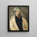 Antoine Dominique Sauveur Aubert urodzony w 1817 roku, wujek artysty - Paul Cézanne — oprawiony obraz na ścianie