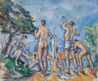 Baigneurs - Paul Cézanne — widok dzieła