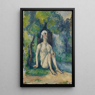 Paul Czanne - Bathers Sitting On The Water.webp