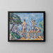 Baigneurs - Paul Cézanne — oprawiony obraz na ścianie