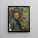 fryzury z kapeluszem Cézanne - Paul Cézanne — oprawiony obraz na ścianie