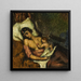 Kobieta karmiąca dziecko - Paul Cézanne — oprawiony obraz na ścianie