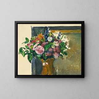 Paul Czanne - Fleurs Dans Un Vase Rouge.webp