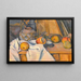 Owoców i dzbanek z imbirem - Paul Cézanne — oprawiony obraz na ścianie