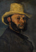 Gustave Boyer urodzony w 1840 roku z kapeluszem słomkowym - Paul Cézanne — widok dzieła