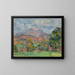 La Montagne Sainte-Victoire vue des Lauves - Paul Cézanne — oprawiony obraz na ścianie