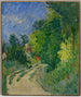 La Route tournante en sous-bois - Paul Cézanne — widok dzieła