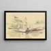 Laveuses - Paul Cézanne — oprawiony obraz na ścianie