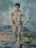 Le Grand Baigneur - Paul Cézanne — widok dzieła