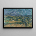 Mont Sainte-Victoire - Paul Cézanne — oprawiony obraz na ścianie