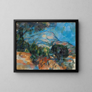 Mont Sainte-Victoire - Paul Cézanne — oprawiony obraz na ścianie