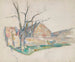 pejzaż zimowy - Paul Cézanne — widok dzieła